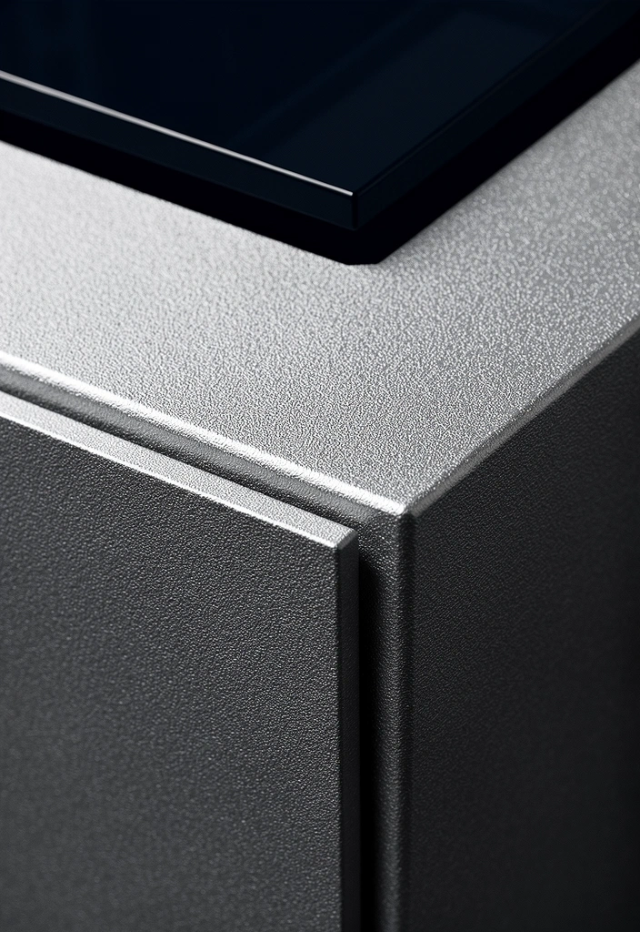 Technical hardware texture representing security